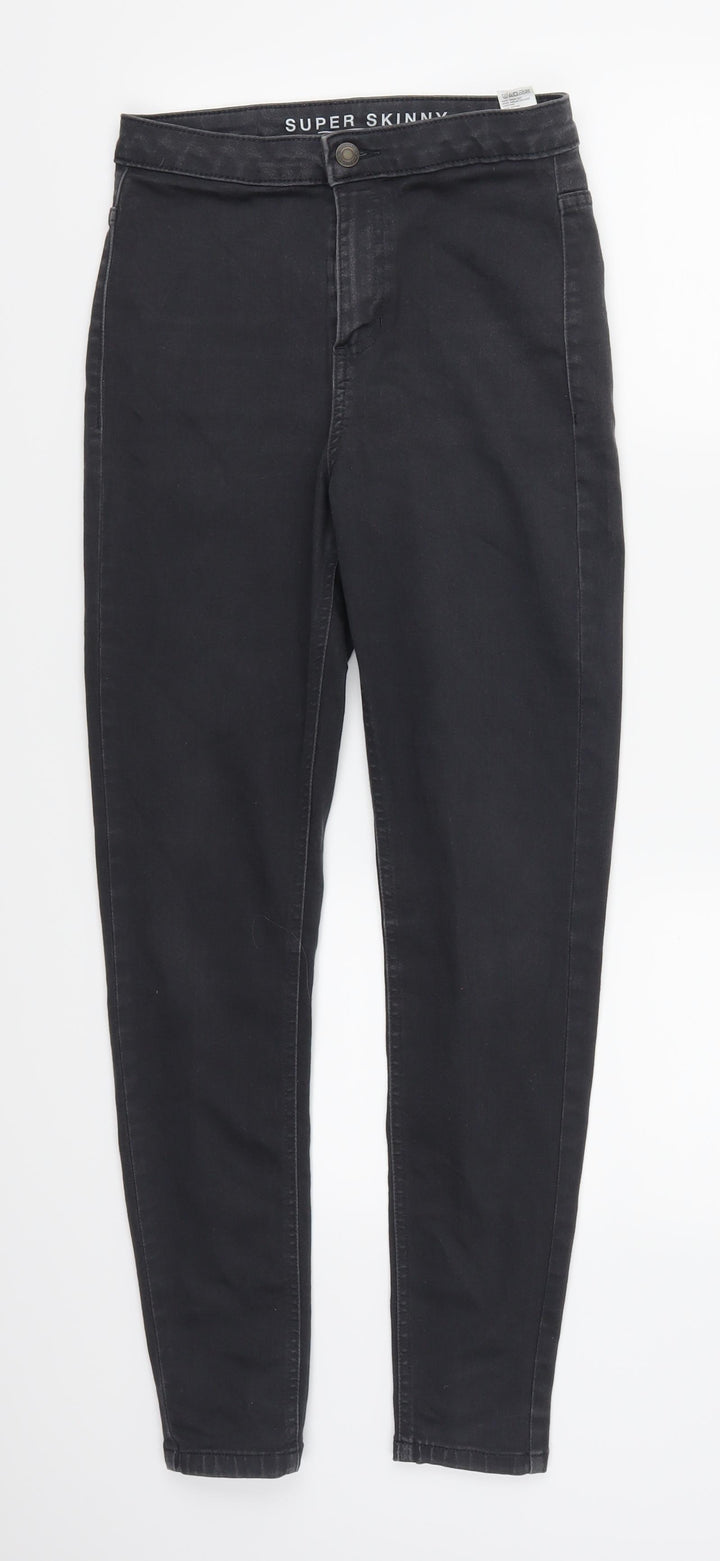 Marks and Spencer Womens Grey Denim Skinny Jeans Size 10 L27 in