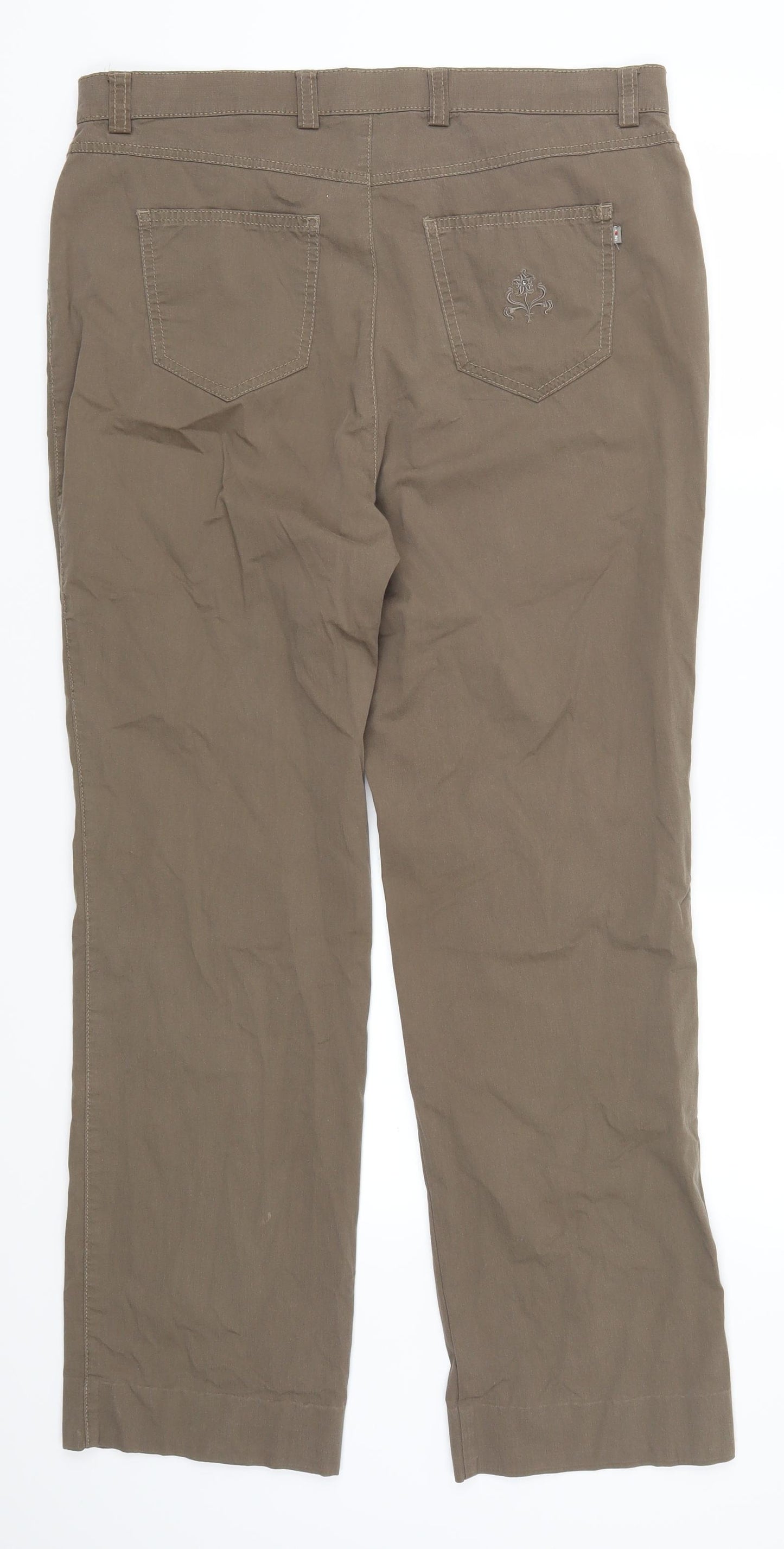 Toni Womens Brown   Trousers  Size 34 L29 in