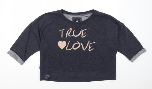 Atmosphere Womens Blue   Pullover Sweatshirt Size 20  - True Love