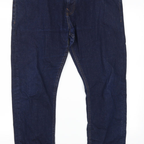 NEXT Mens Blue  Denim Straight Jeans Size 36 L25 in