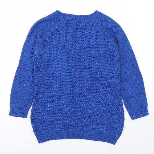 F&F Womens Blue   Pullover Jumper Size 8