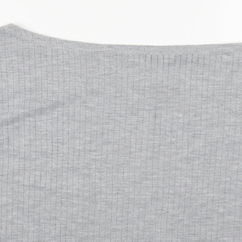 Boohoo Womens Grey   Pullover Jumper Size 18
