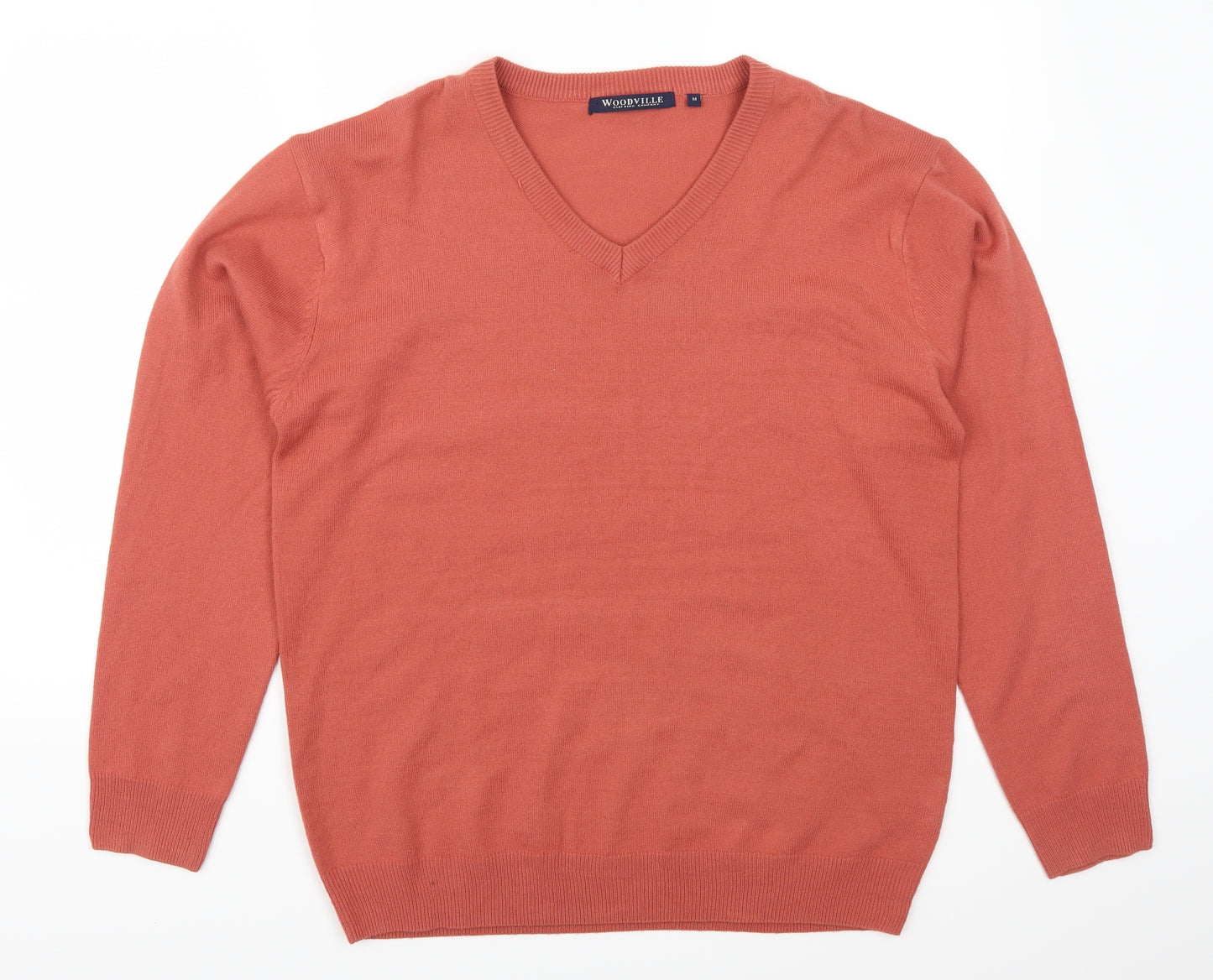 Woodville Mens Red   Pullover Jumper Size M