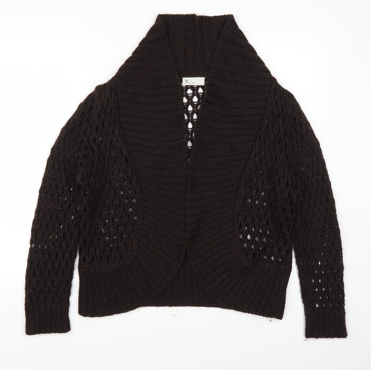 BHS Womens Brown   Cardigan Jumper Size 20