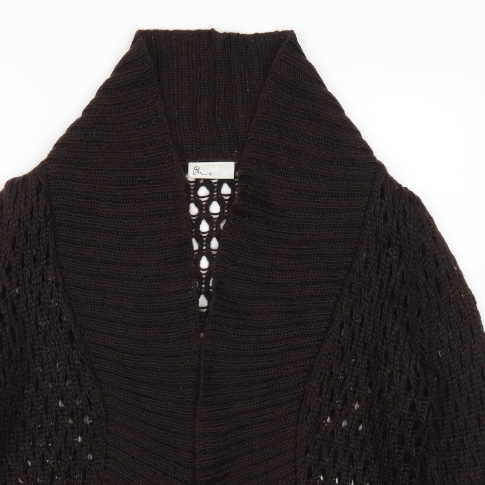BHS Womens Brown   Cardigan Jumper Size 20