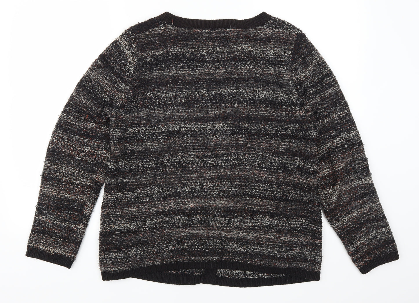 Papaya Womens Grey   Cardigan Jumper Size 16