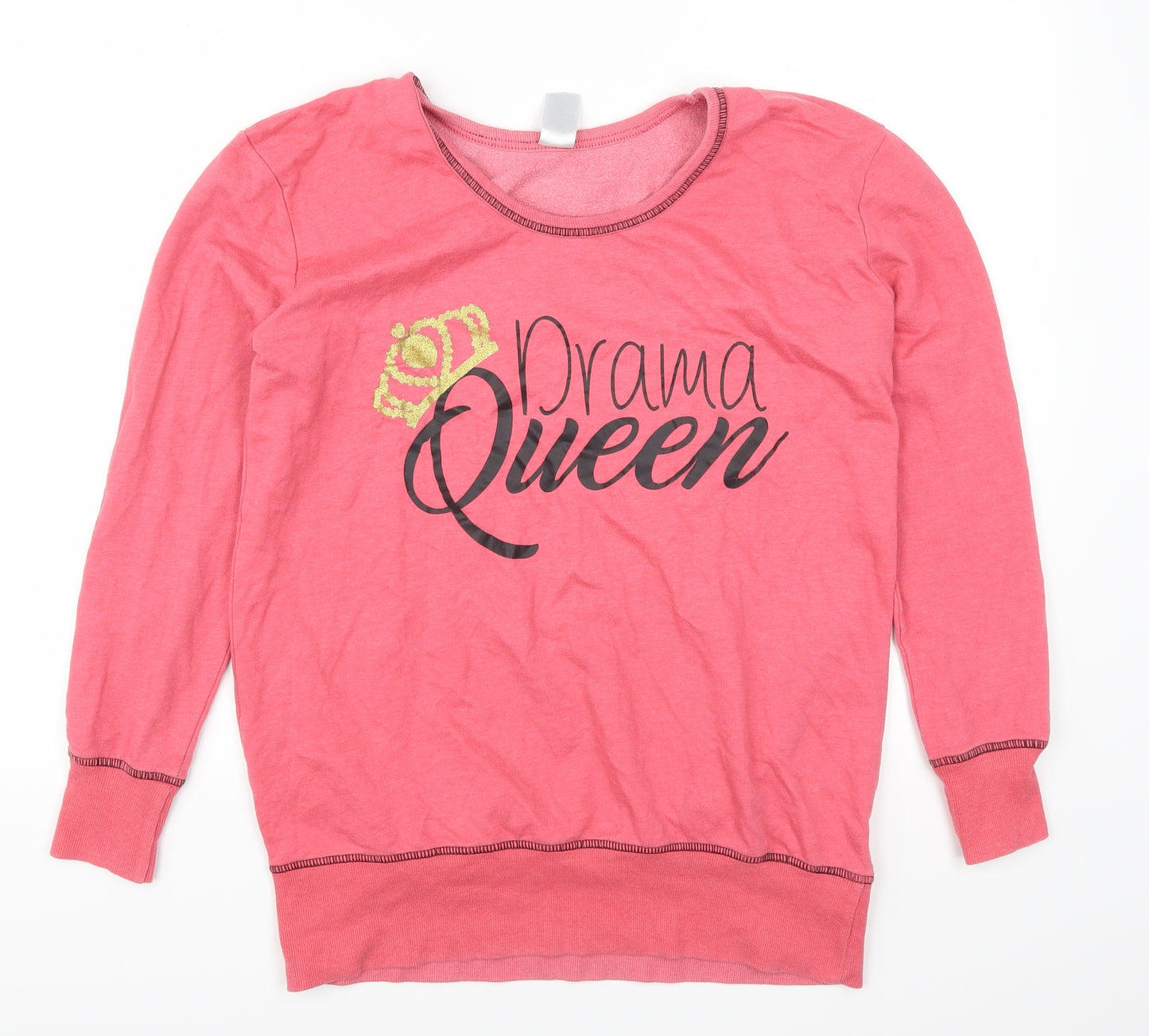 Avon Womens Pink   Pullover Sweatshirt Size 10  - DRama Queen