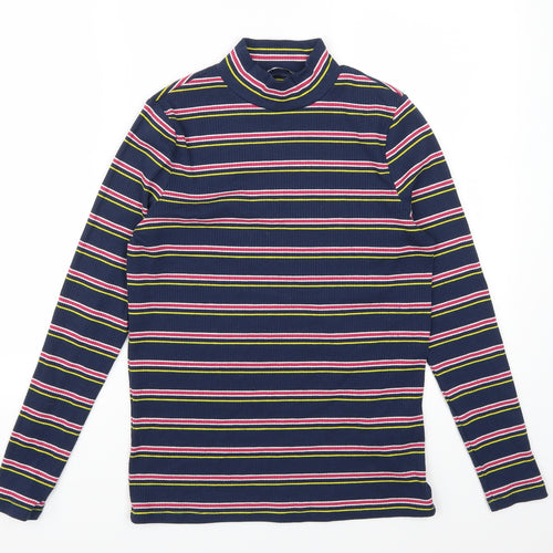 TU Womens Multicoloured Striped  Pullover Jumper Size 12