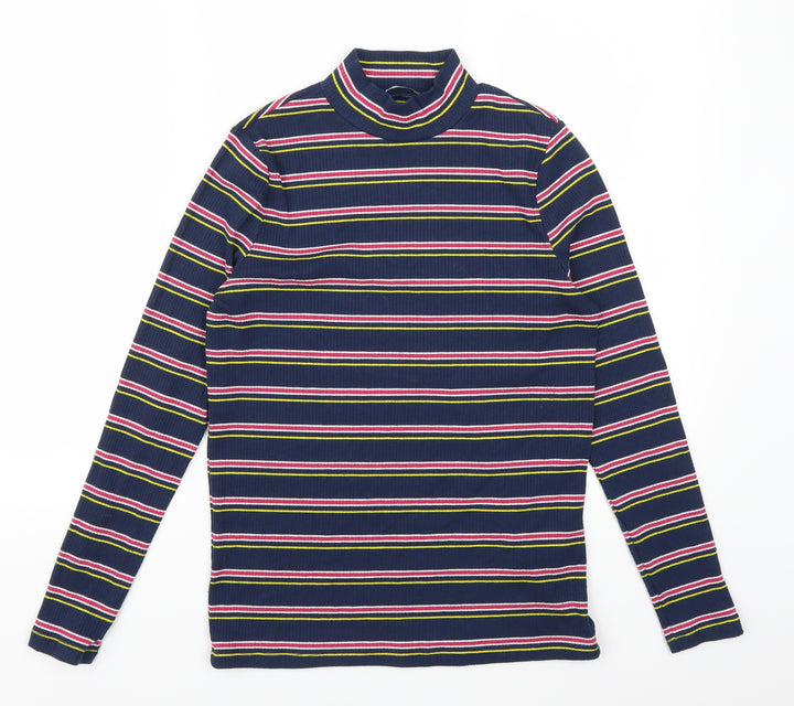 TU Womens Multicoloured Striped  Pullover Jumper Size 12
