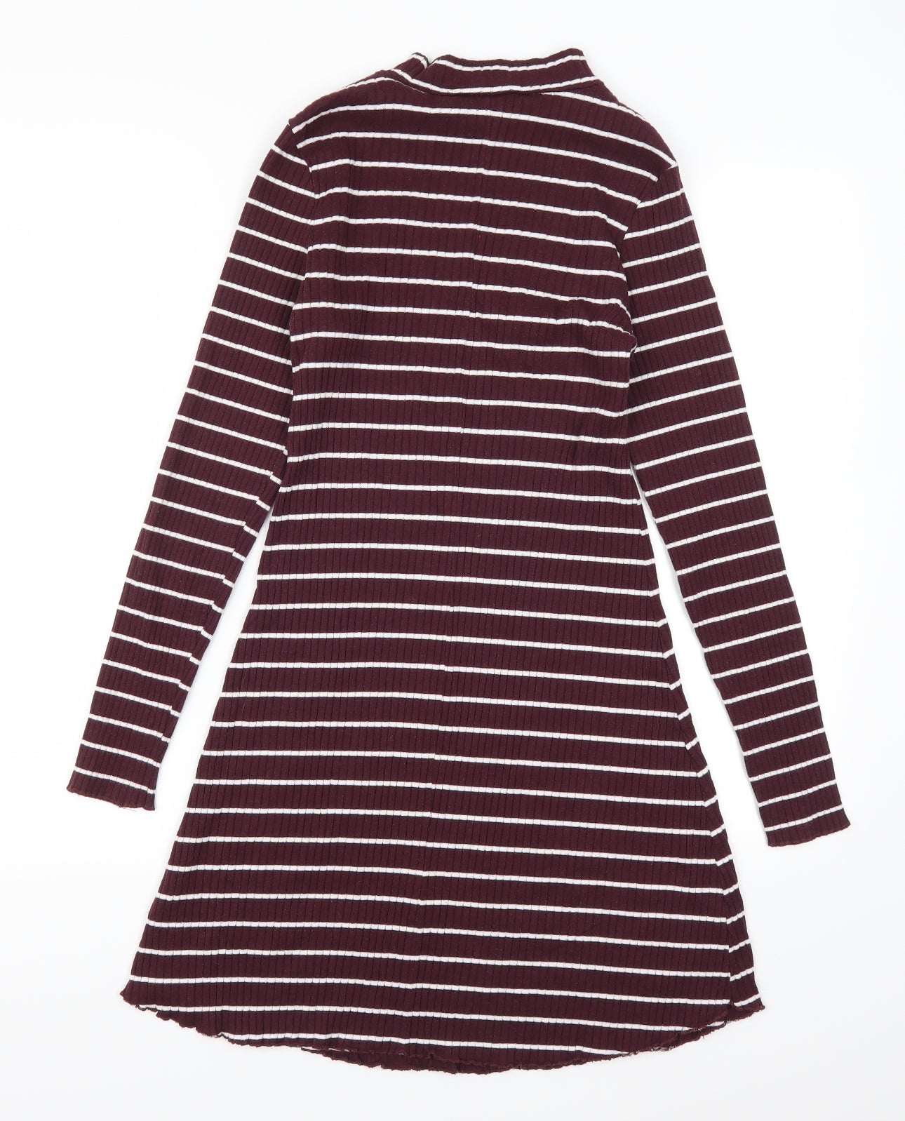 Primark Womens Purple Striped  A-Line  Size 12