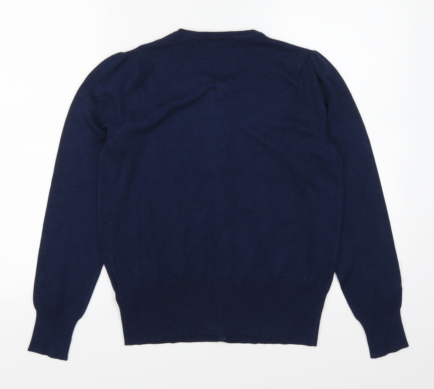 Marks and Spencer Womens Blue   Cardigan Jumper Size 14