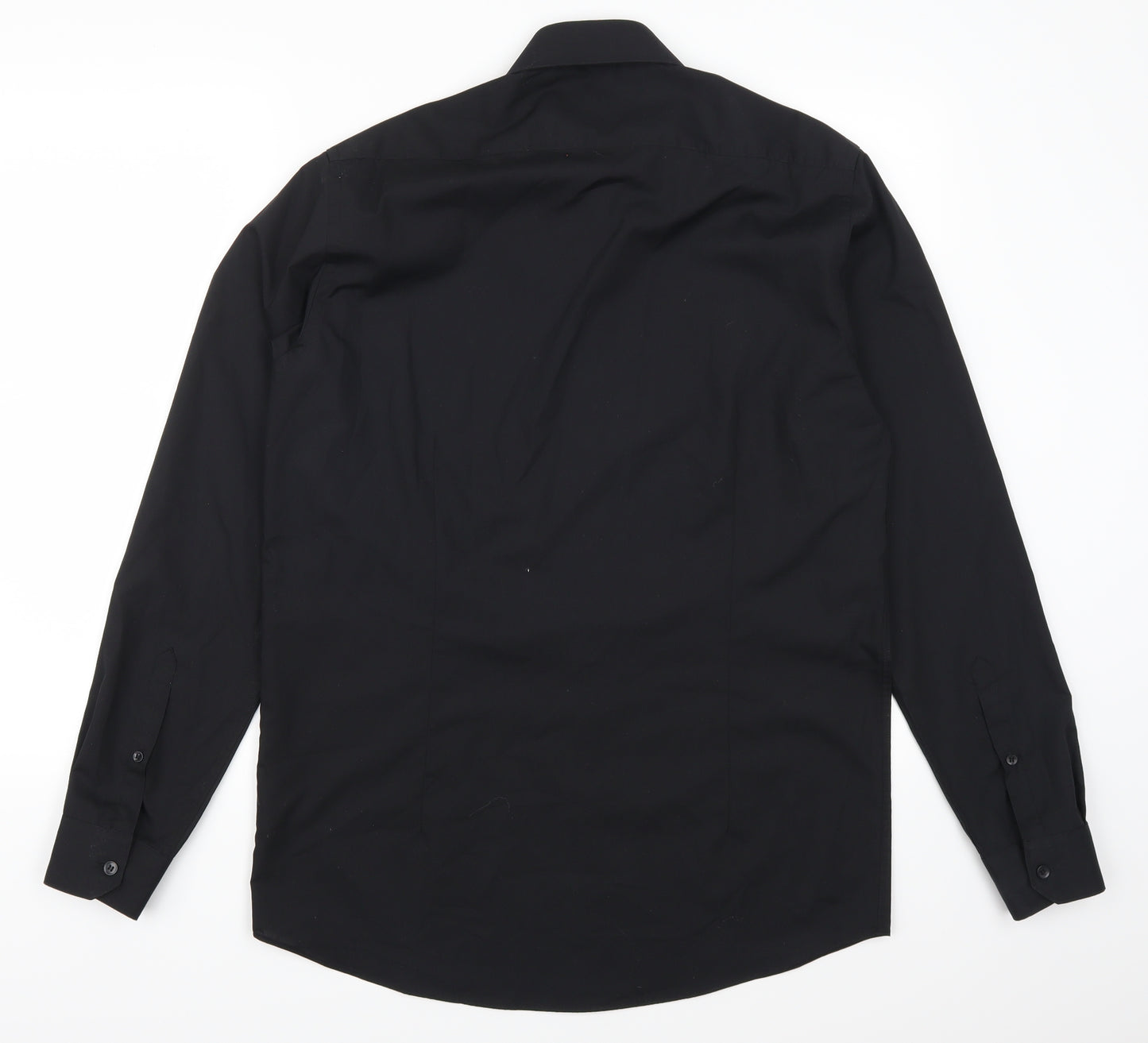 Primark Mens Black    Dress Shirt Size S