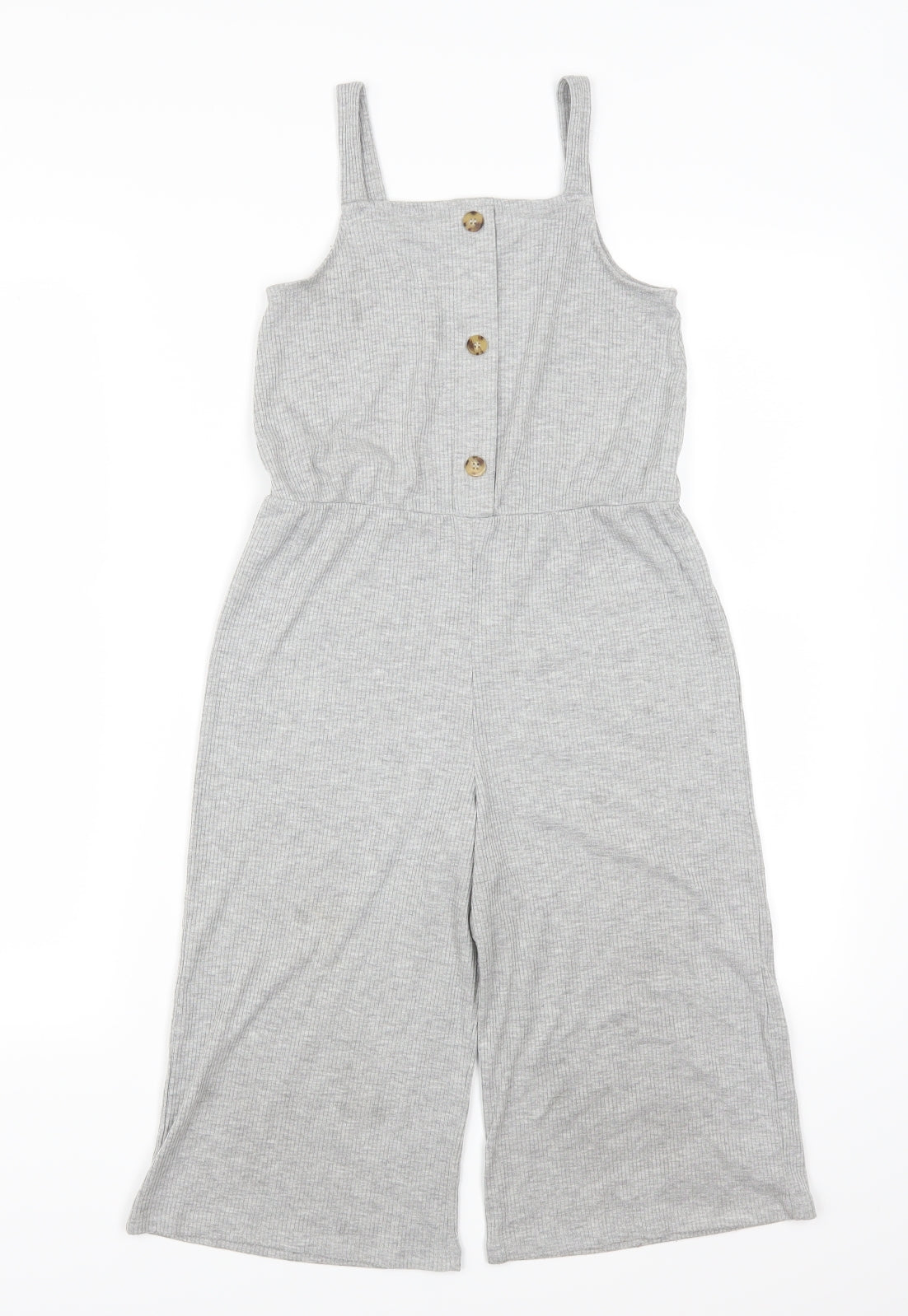 Matalan Girls Grey   Jumpsuit One-Piece Size 9 Years