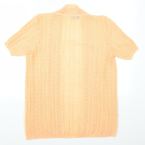 Variations Womens Orange   Cardigan Jumper Size 12