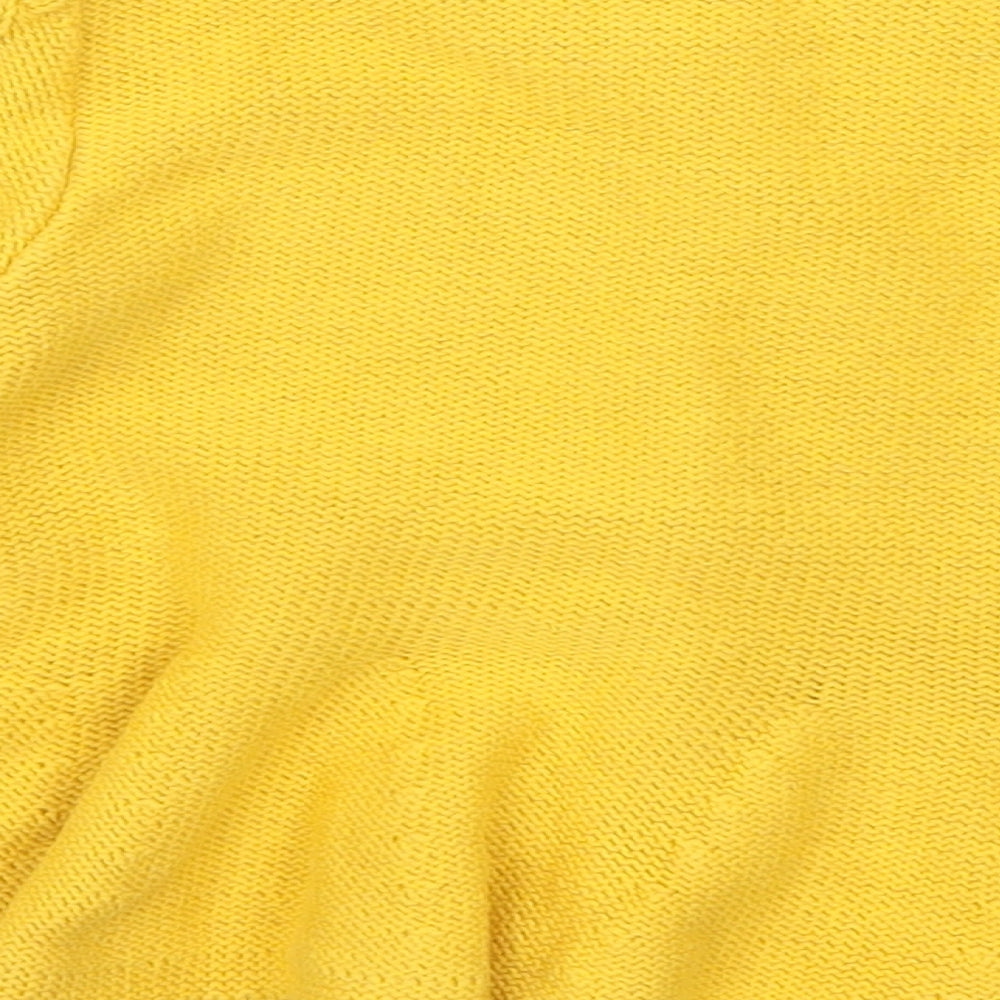 Nutmeg Girls Yellow   Cardigan Jumper Size 12-18 Months