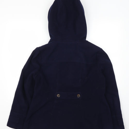 Debenhams Mens Blue   Pea Coat Coat Size 10XL