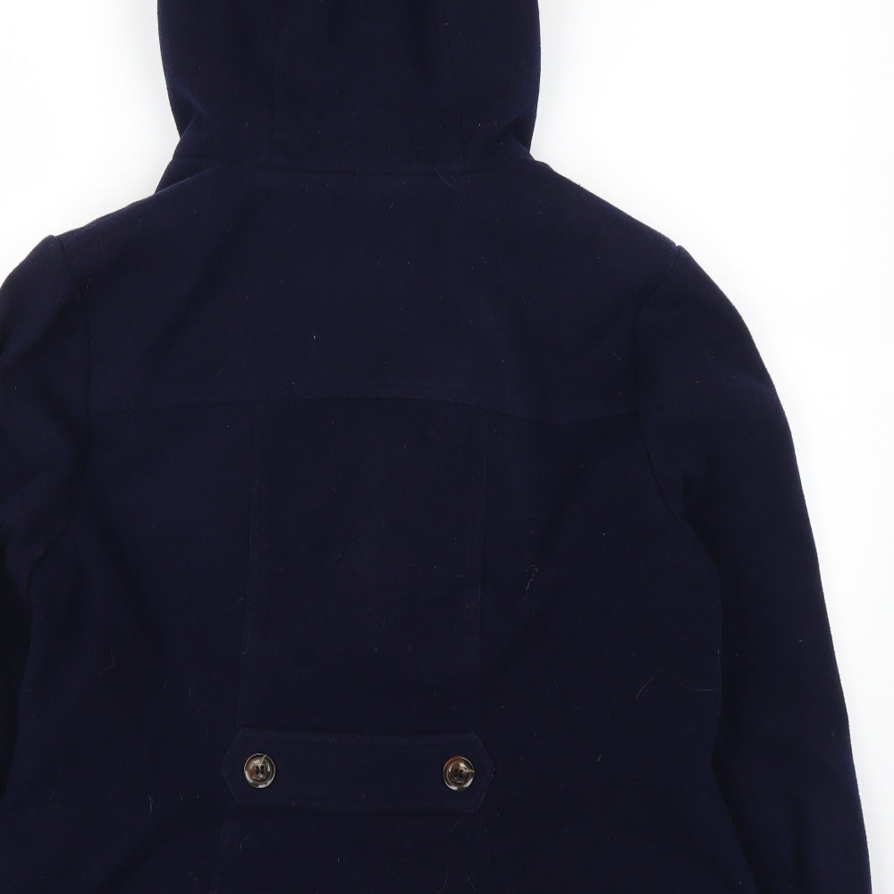 Debenhams Mens Blue   Pea Coat Coat Size 10XL