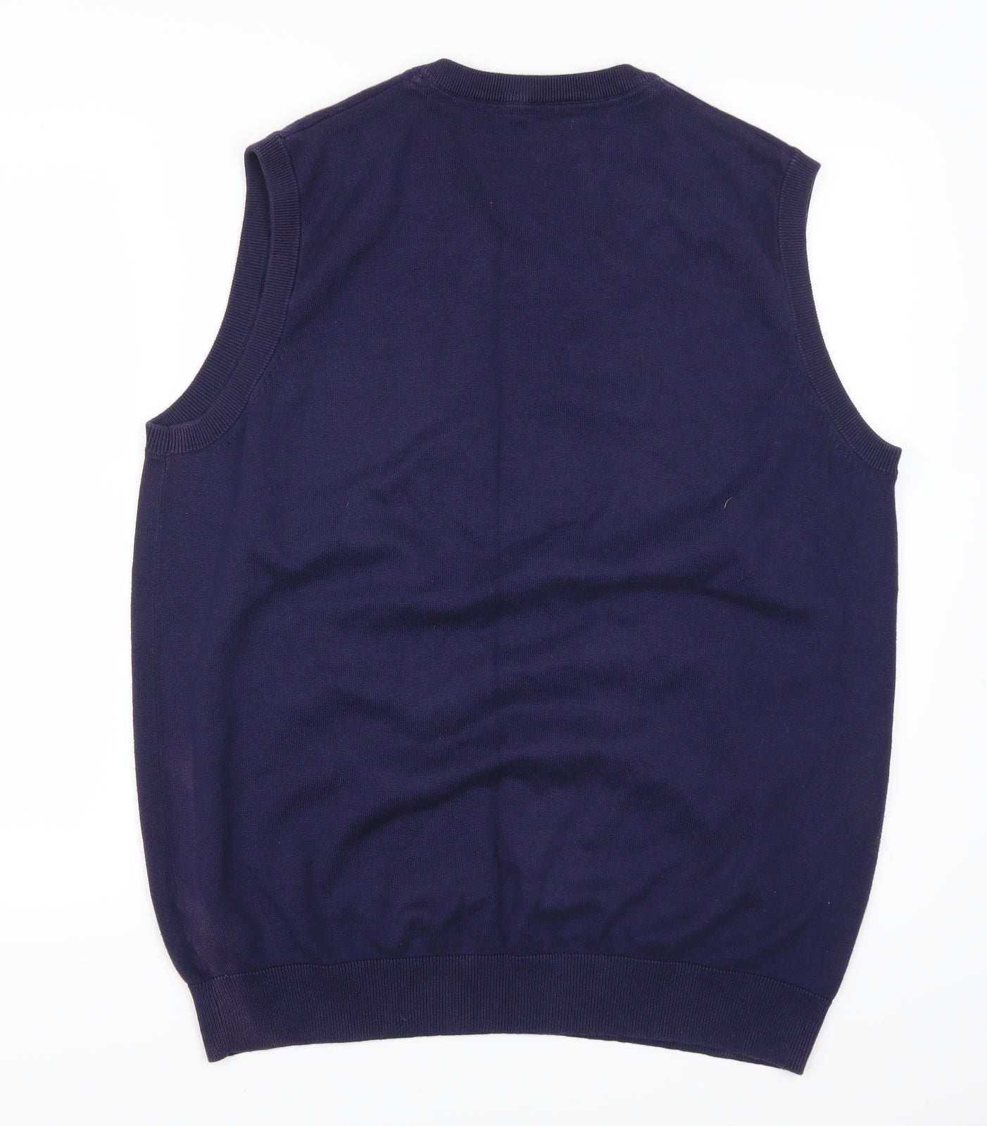 Lincoln Mens Blue   Vest Jumper Size L