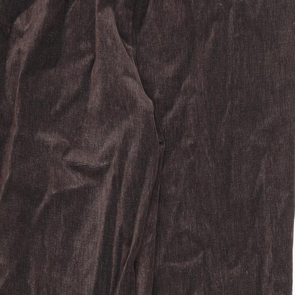 Marks and Spencer Womens Brown   Trousers  Size 16 L28 in