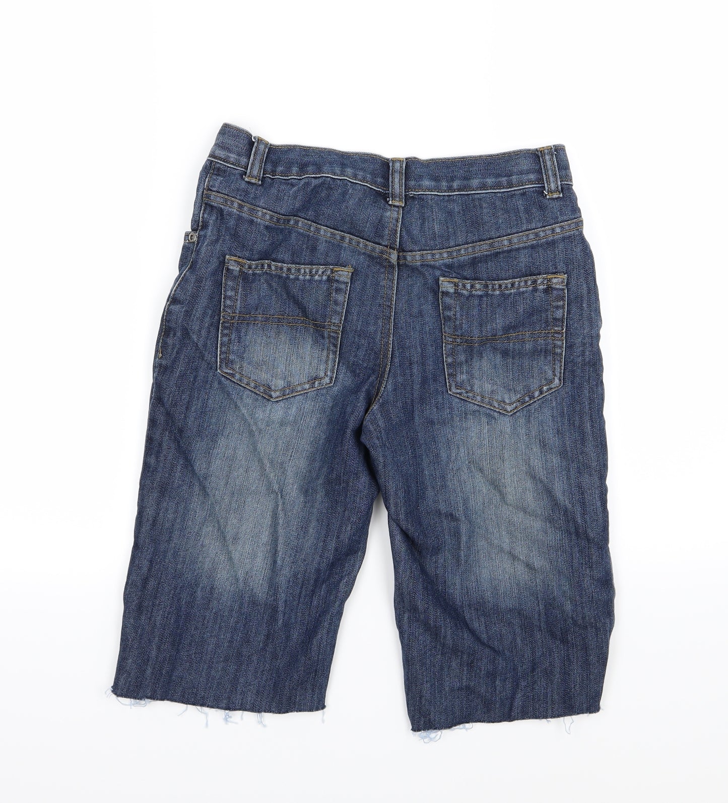 Denim & Co. Boys Blue  Denim Chino Shorts Size 11-12 Years