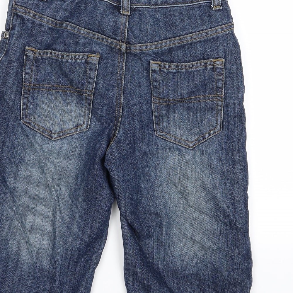Denim & Co. Boys Blue  Denim Chino Shorts Size 11-12 Years