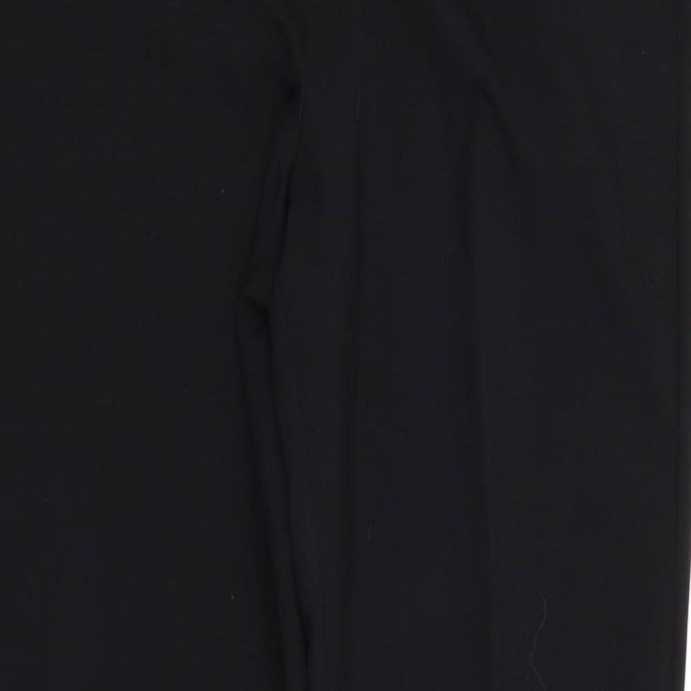 F&F Womens Black  Rayon Trousers  Size 14 L33 in - Long leg