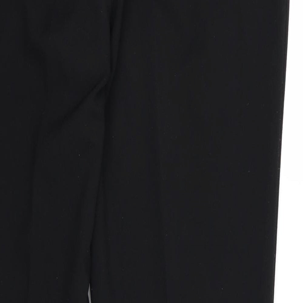 F&F Womens Black  Rayon Trousers  Size 14 L33 in - Long leg