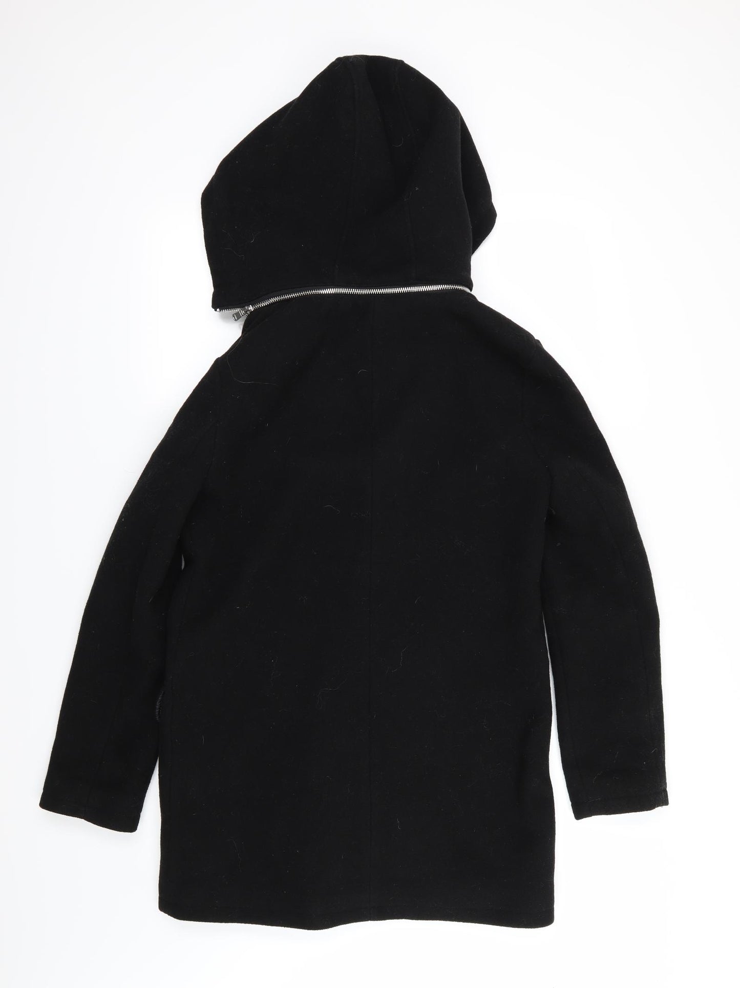 F&F Womens Black   Overcoat Coat Size 10