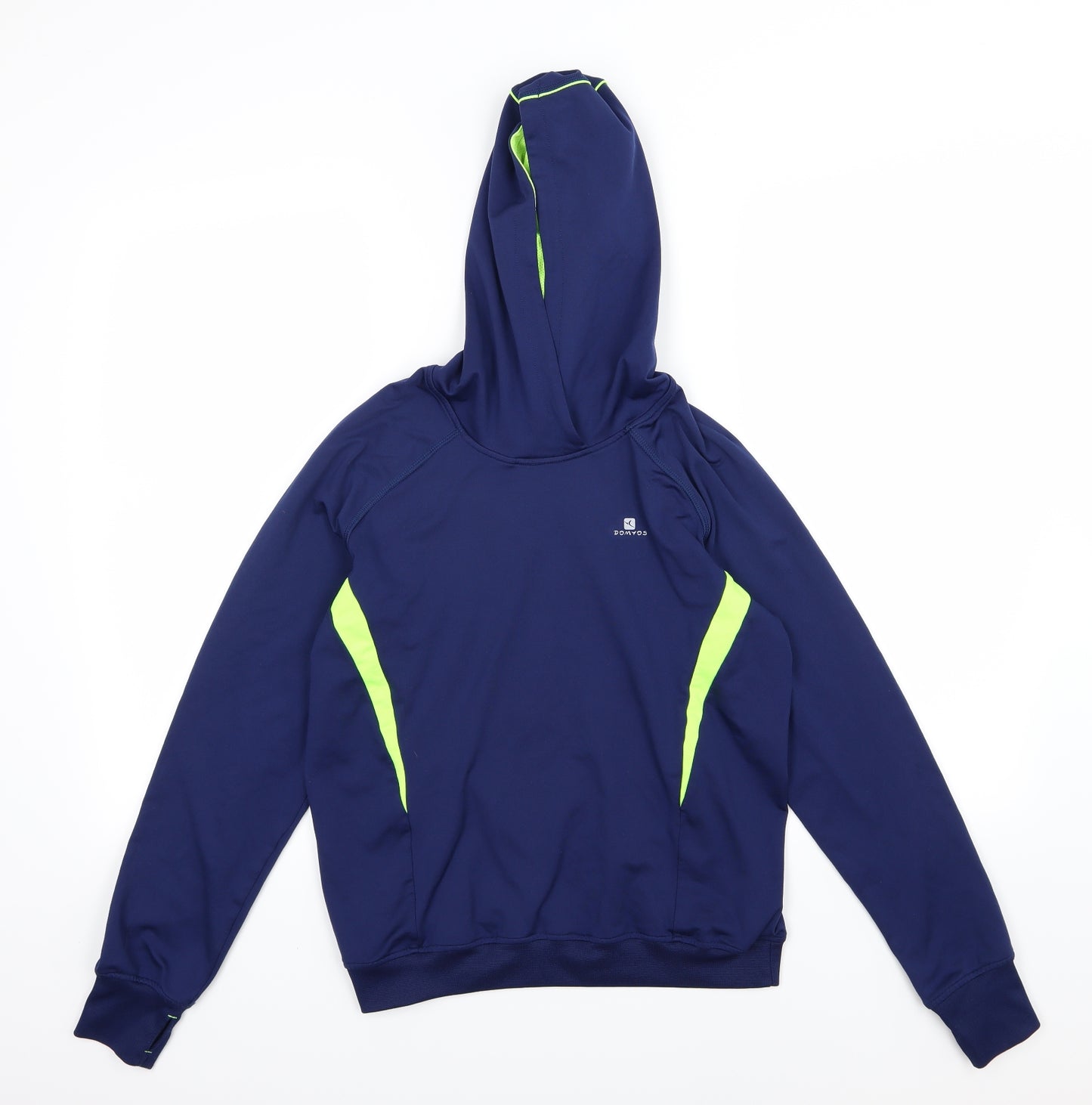 DOMYOS Boys Blue   Pullover Hoodie Size 14 Years