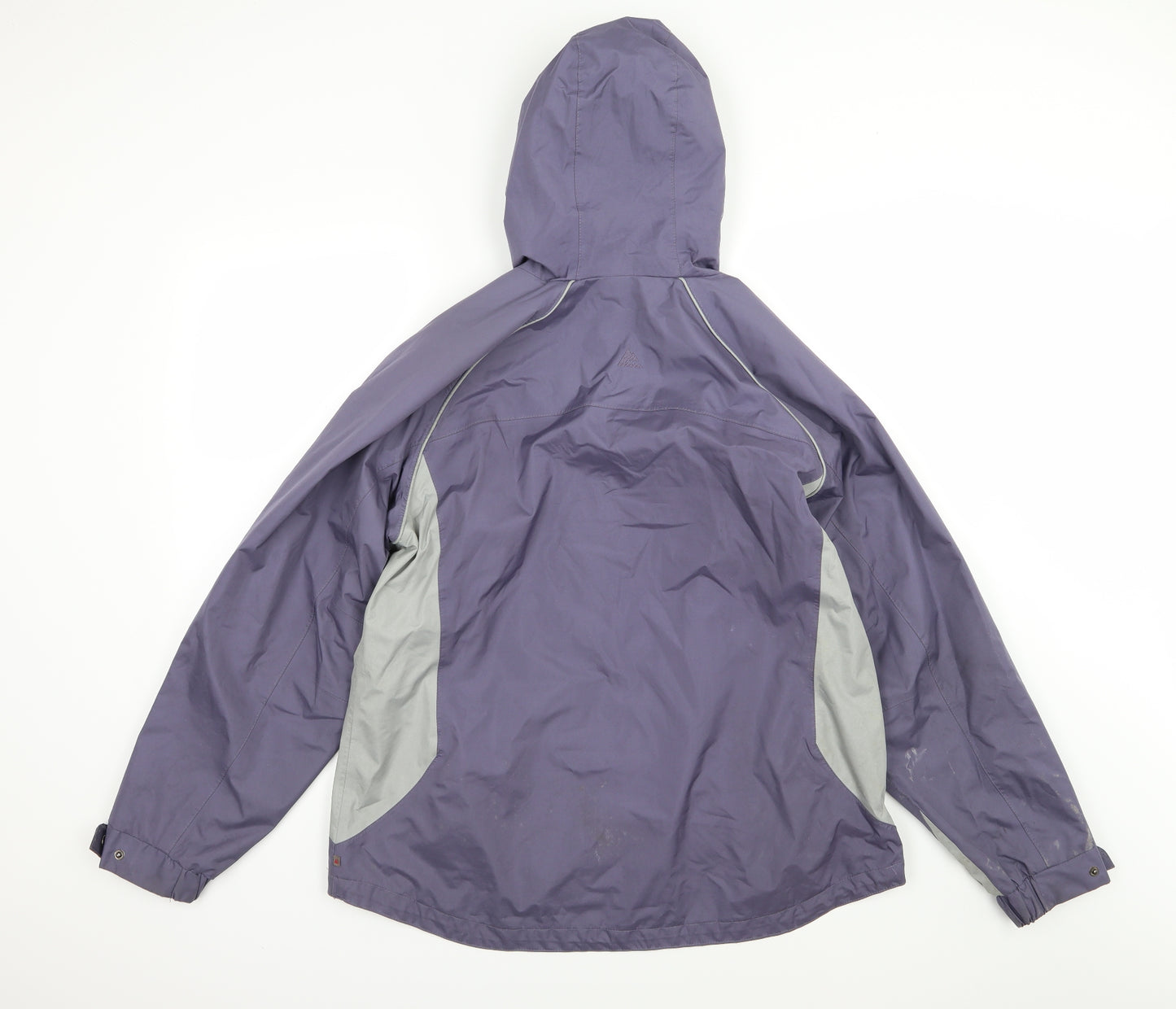 One valley Womens Purple   Rain Coat Jacket Size M