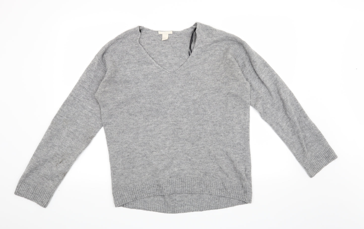 H&M Womens Grey   Pullover Jumper Size XS