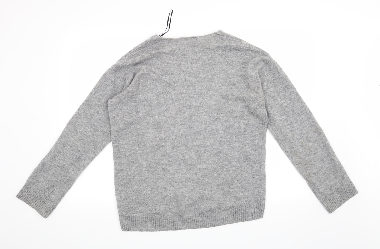 H&M Womens Grey   Pullover Jumper Size XS