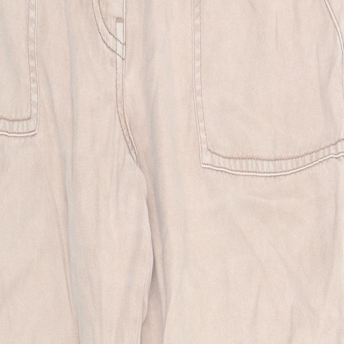 Marks and Spencer Womens Pink   Trousers  Size 14 L27 in