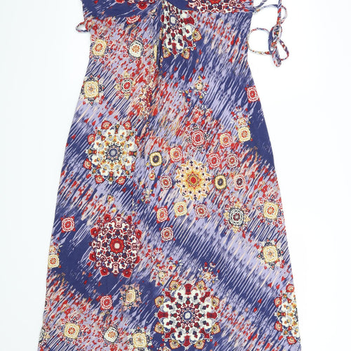 Per Una Womens Blue Paisley  Maxi  Size 12