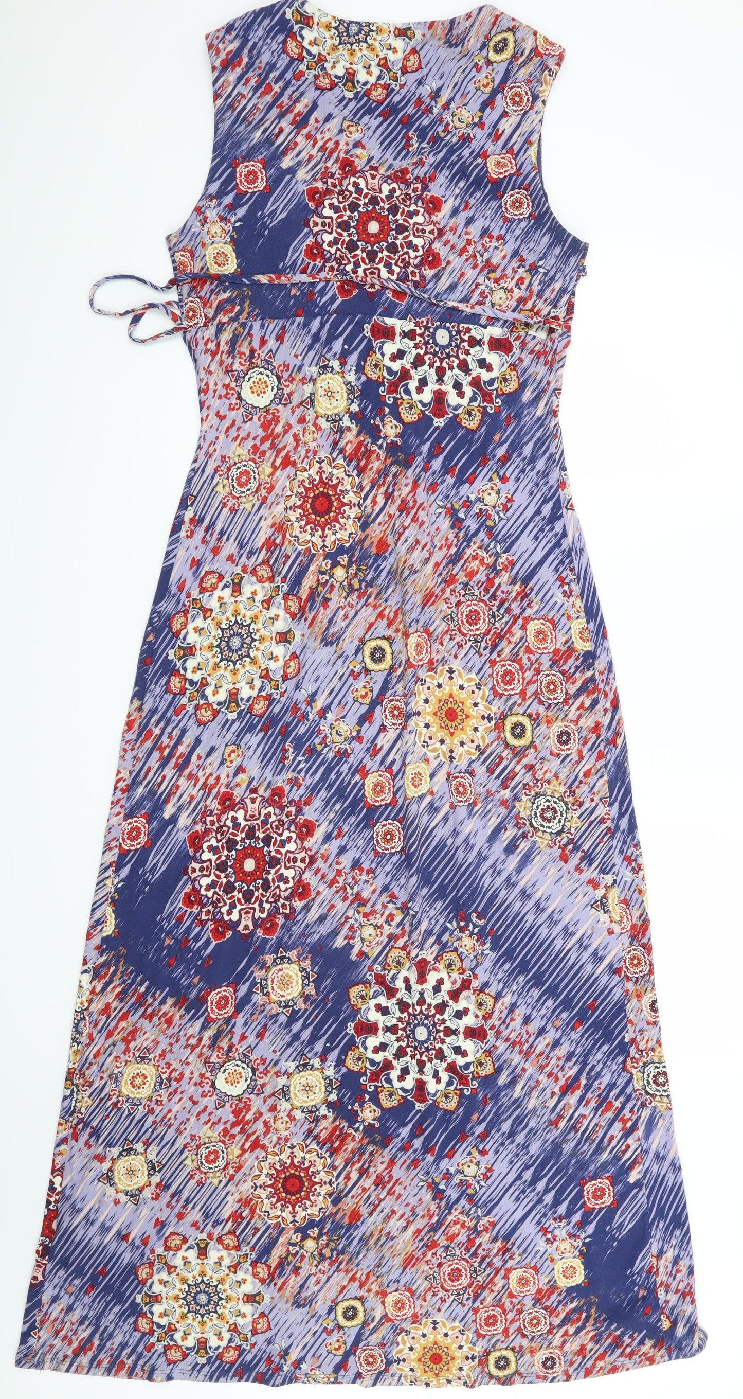 Per Una Womens Blue Paisley  Maxi  Size 12
