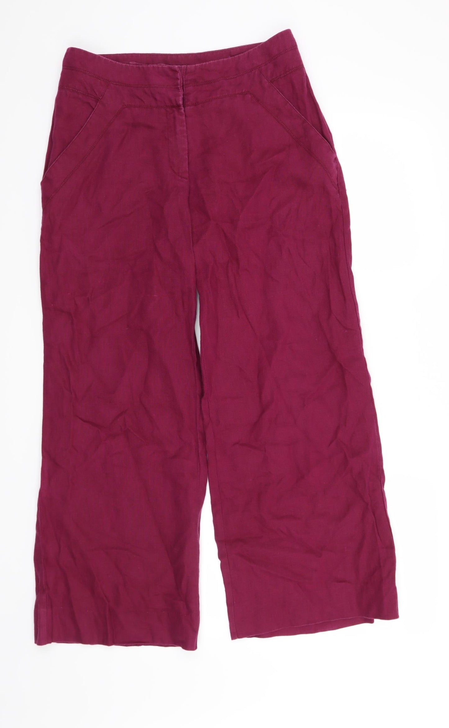 Hobbs Womens Red   Trousers   L28 in