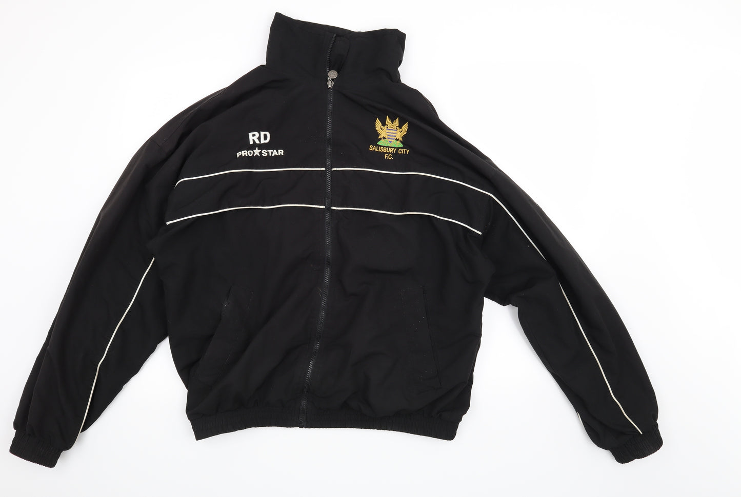 Prostar Mens Black   Jacket  Size M  - Salisbury City FC