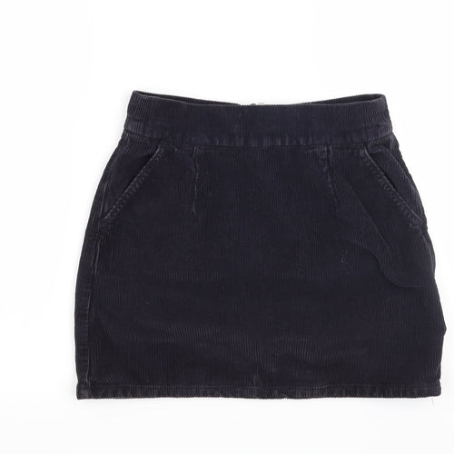 Moto Womens Blue   Mini Skirt Size 8