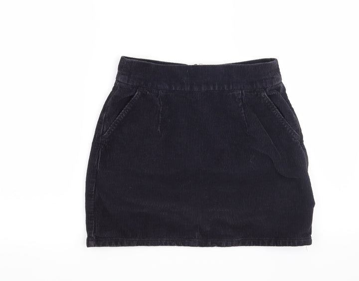 Moto Womens Blue   Mini Skirt Size 8