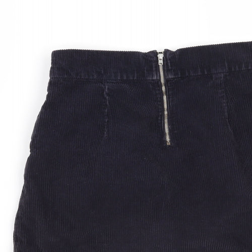 Moto Womens Blue   Mini Skirt Size 8