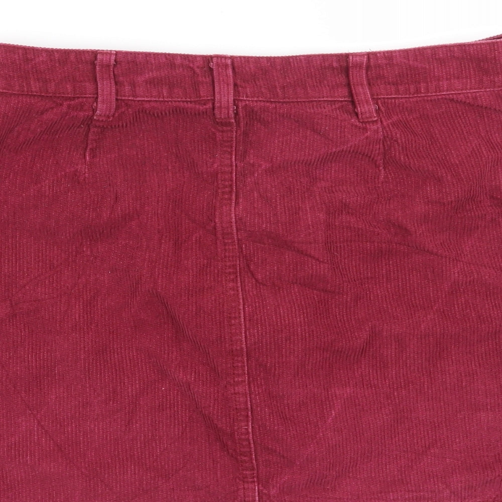 Boohoo Womens Pink   Mini Skirt Size 6