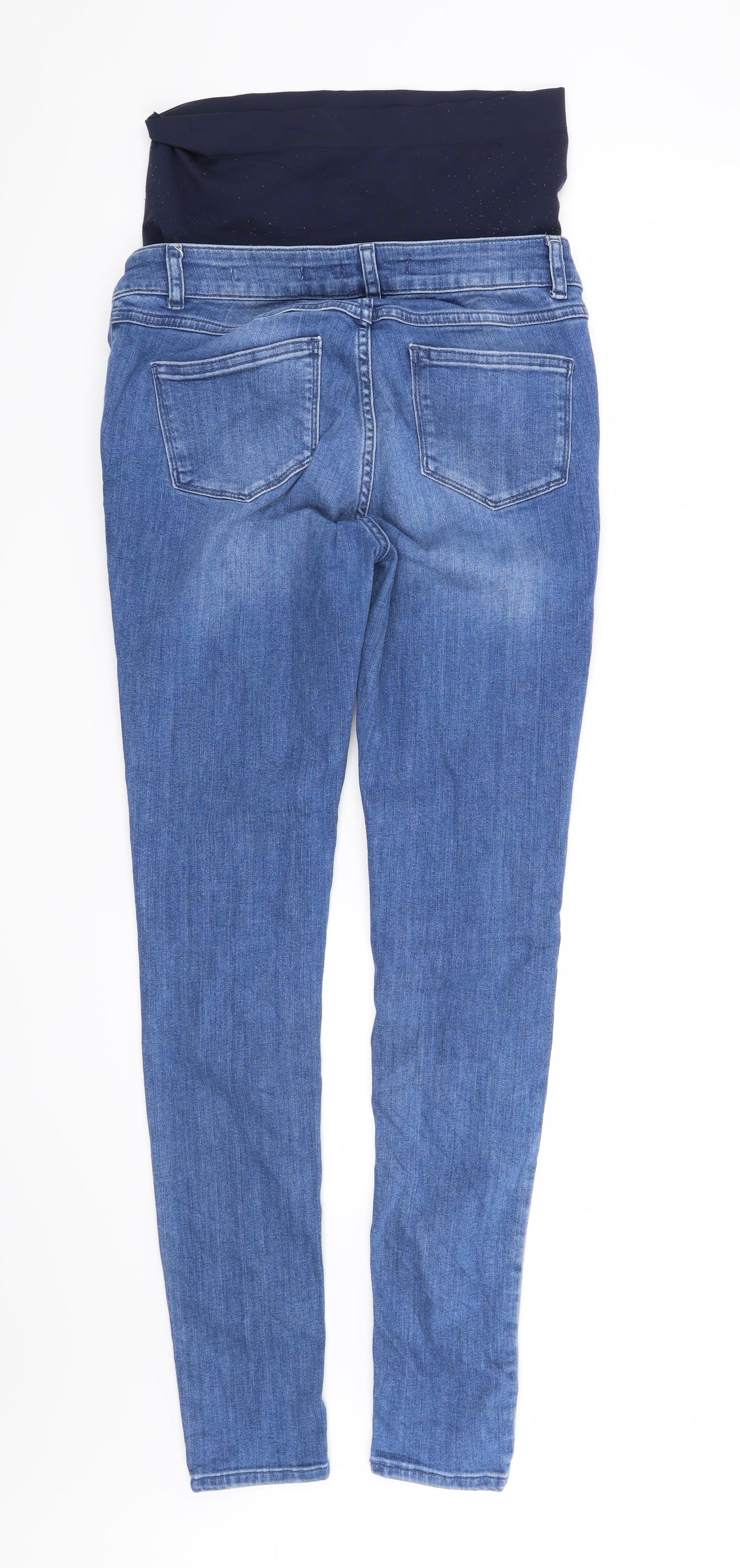Seraphine Womens Blue   Skinny Jeans Size 10 L30 in