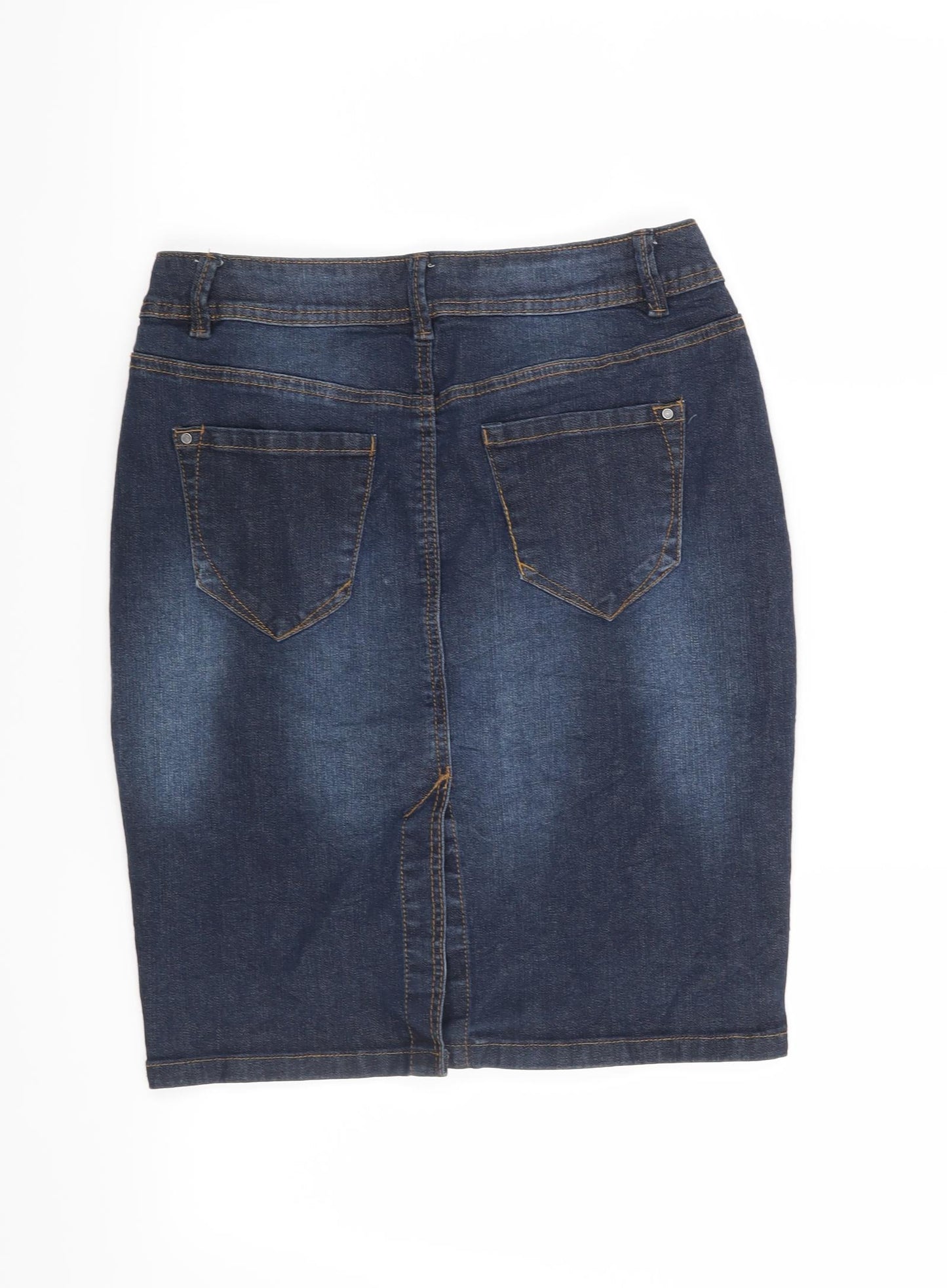 TU Womens Blue   Straight & Pencil Skirt Size 8