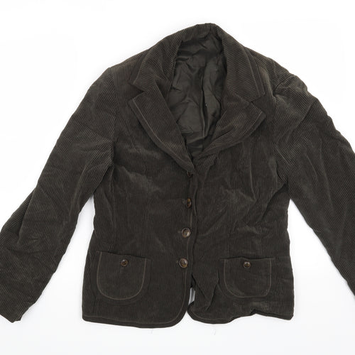 Preworn Womens Grey   Jacket Blazer Size 14