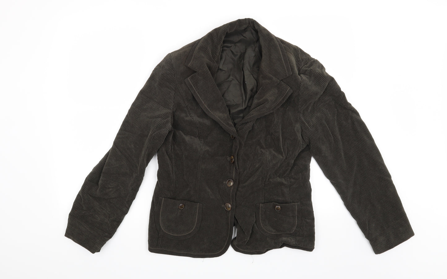 Preworn Womens Grey   Jacket Blazer Size 14