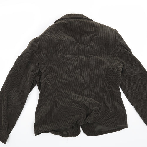 Preworn Womens Grey   Jacket Blazer Size 14