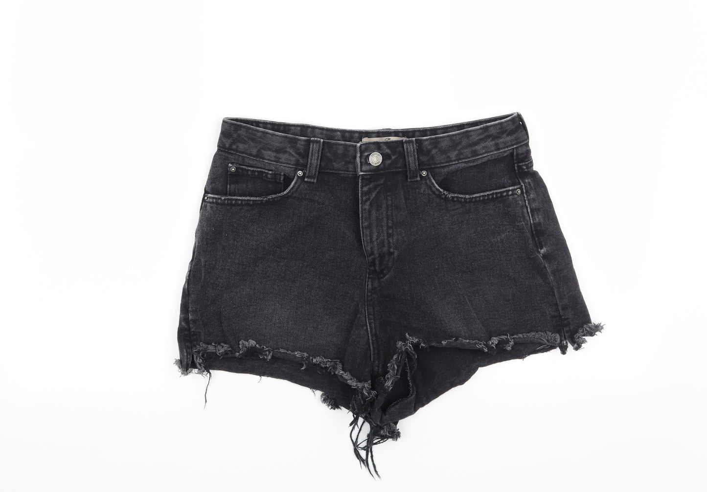 Denim CO Womens Black   Cut-Off Shorts Size 12