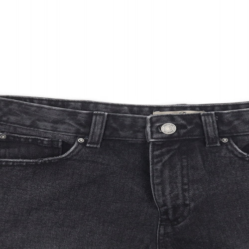 Denim CO Womens Black   Cut-Off Shorts Size 12