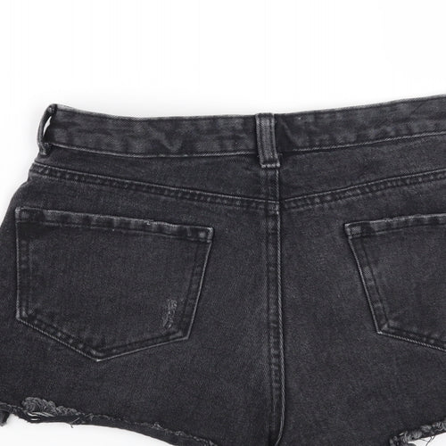 Denim CO Womens Black   Cut-Off Shorts Size 12