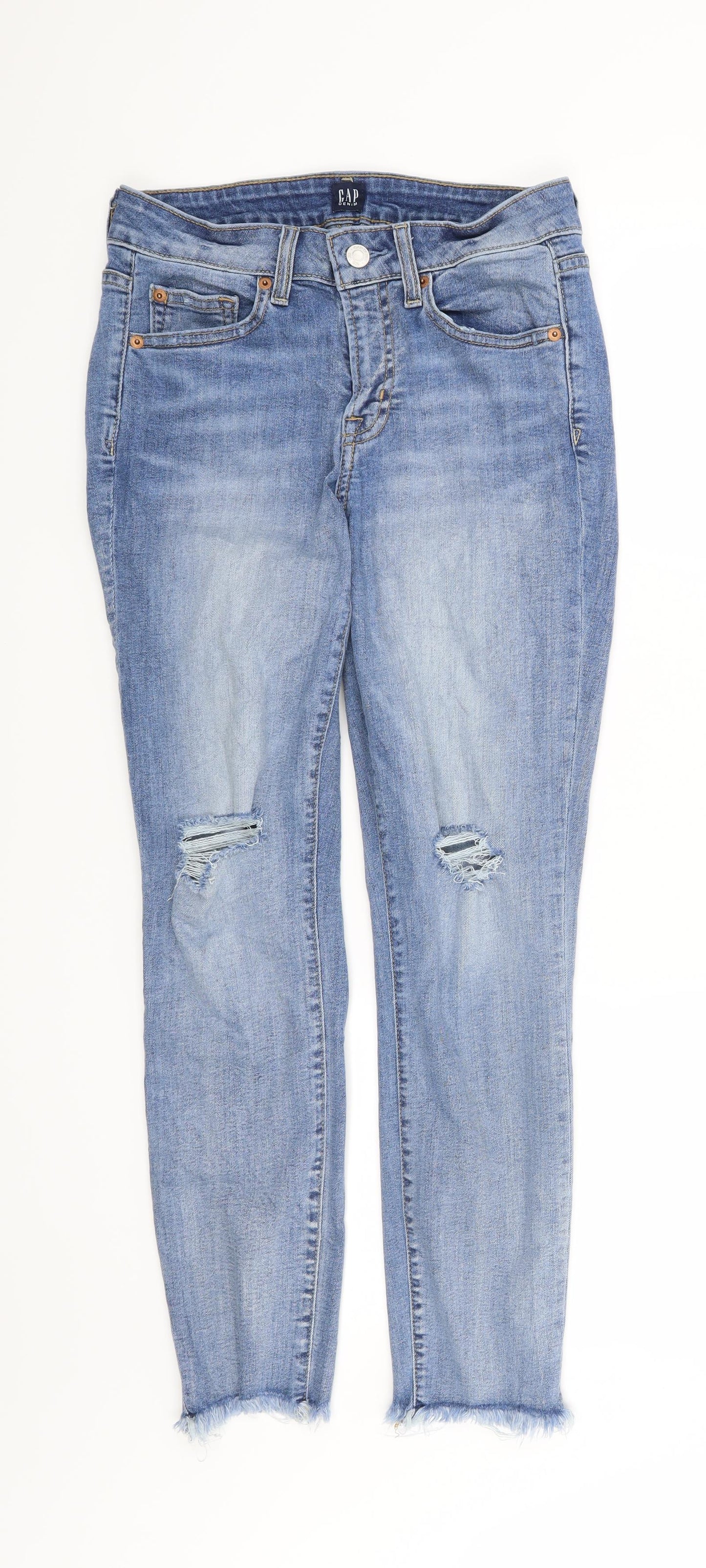 Gap Womens Blue   Skinny Jeans  L27 in